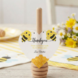 Vielen Dank an Buzz -ing zum Geburtstag Herz-Aufkleber