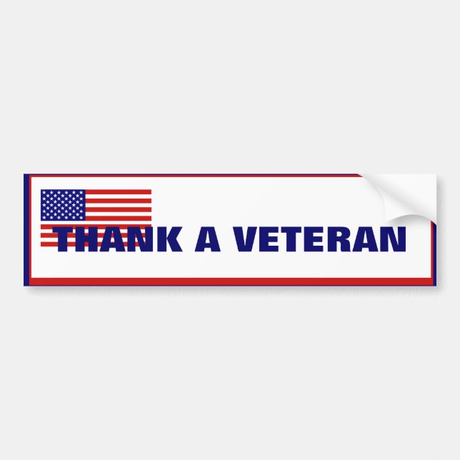 Vielen Dank an den Autoaufkleber der amerikanische (Vorne)
