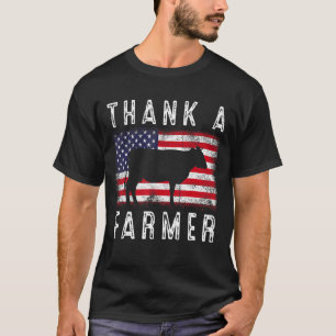 Vielen Dank an den Bauer Patriotic Daisy Cow Ameri T-Shirt