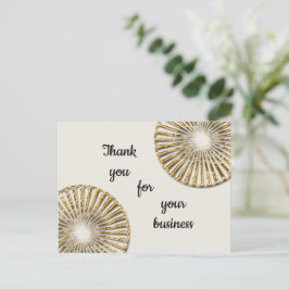 Vielen Dank an den Gold Circles-Kunden Postkarte