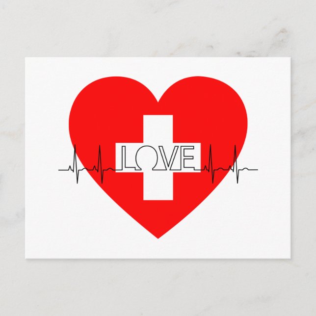 Vielen Dank an die Helden der Gesundheitsarbeiter Postkarte (Vorderseite)