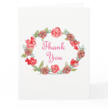Vielen Dank an die rosa und weiße Blumendekoration