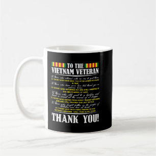 Vielen Dank an die vietnamesischen Veteranen tapfe Kaffeetasse