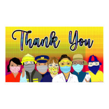 Vielen Dank an essenzielle Mitarbeiter