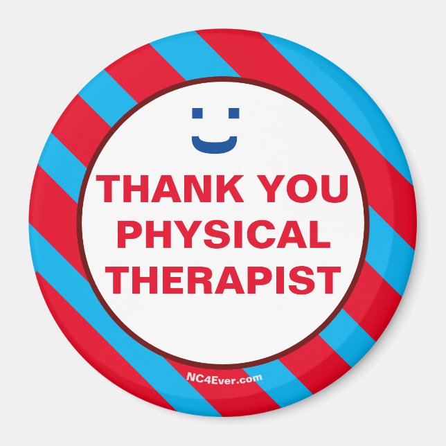VIELEN DANK AN IHNEN PHYSISCHE THERAPISTISCHE Läch Magnet (Vorne)