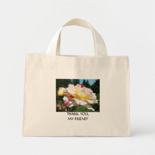 VIELEN DANK AN MEIN FREUND! Geschenke Rose Tote Be Mini Stoffbeutel