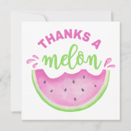 Vielen Dank an Melon Watermelon Geburtstag Dankesc