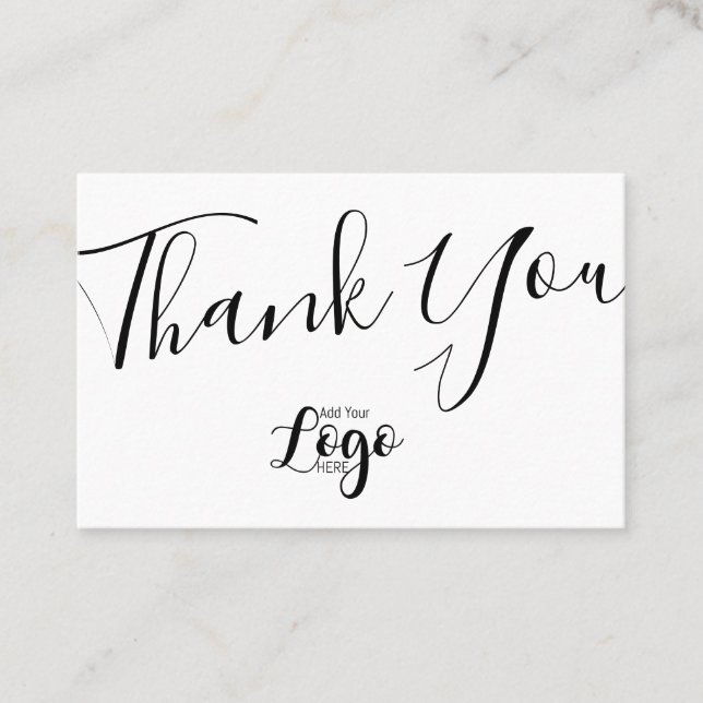 Vielen Dank an Real Anwesen Agent Broker Client Visitenkarte (Vorderseite)