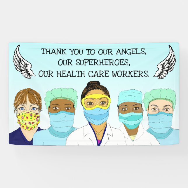 Vielen Dank an unsere Mitarbeiter im Gesundheitswe Banner (Horizontal)