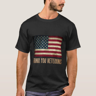 Vielen Dank an Veteranen Day Militärische Armee An T-Shirt