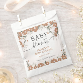 Vielen Dank, Baby in der Blütendusche Geschenktütchen