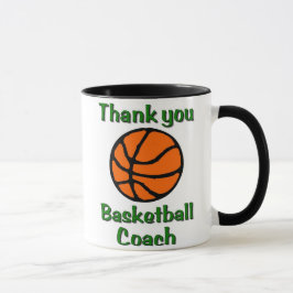 Vielen Dank Basketballtrainer Tasse