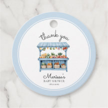 Vielen Dank Bauern Market Boy Baby Dusche