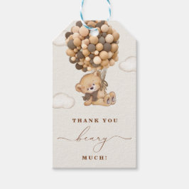 Vielen Dank Beary Much Geschenktasten Geschenkanhänger