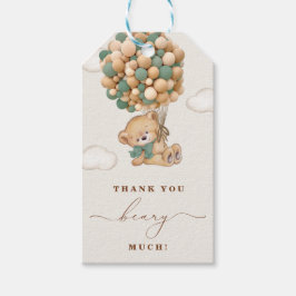 Vielen Dank Beary Much Geschenktasten Geschenkanhänger