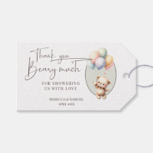 Vielen Dank Beary Viel, Kaum Warten Baby Shower