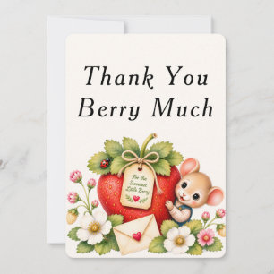 Vielen Dank Berry Much Karte