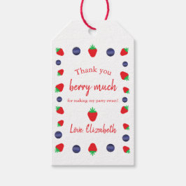 Vielen Dank, Berry, vielen Dank Geschenkanhänger
