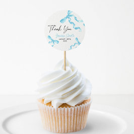 Vielen Dank, Blue Bow Sticker