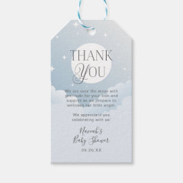 Vielen Dank Blue Clouds Moon Stars Baby Dusche Gef Geschenkanhänger