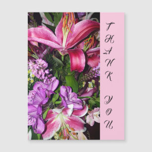 Vielen Dank Blume Magnetkarte