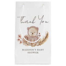 Vielen Dank Boho Botanical Sweet Bear Baby Dusche Kleine Geschenktüte