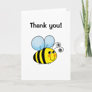 Vielen Dank! (bumble bee) Dankeskarte