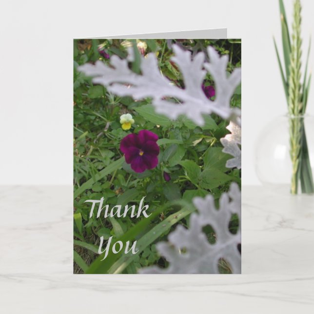 Vielen Dank, Cards von Janz Dankeskarte (Vorderseite)