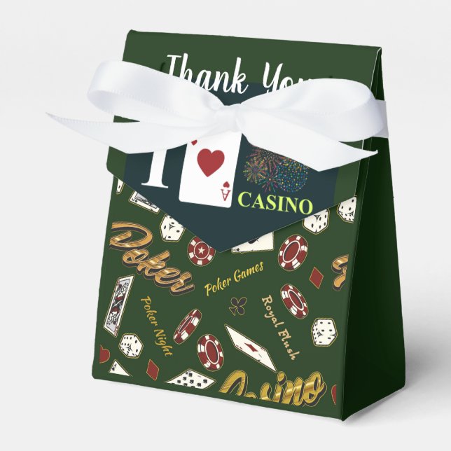 Vielen Dank Casino Fun Geschenkschachtel (Vorderseite)