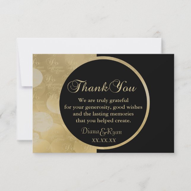 Vielen Dank Champagne Cards Dankeskarte (Vorderseite)