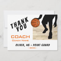 Vielen Dank Coach Basketball Player Silhouette Car