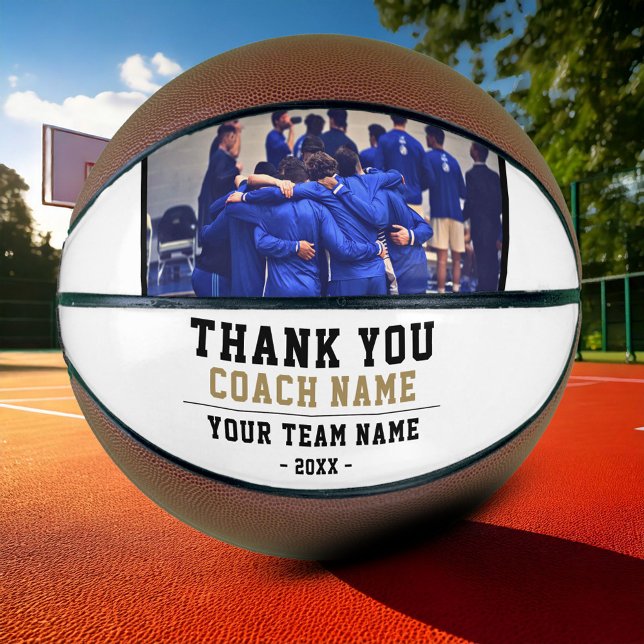 Vielen Dank Coach Team Name Foto Basketball (Von Creator hochgeladen)