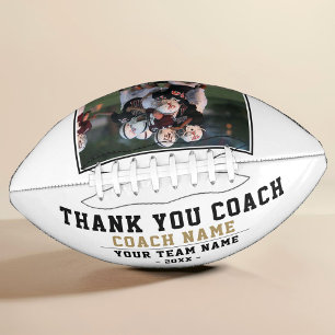 Vielen Dank Coach Team Name und Team Foto Football