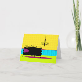 Vielen Dank Couch & Pillows Dankeskarte