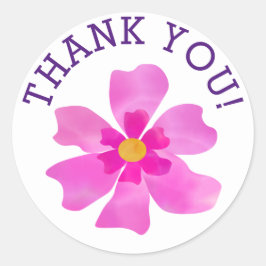 Vielen Dank, CUSTOM Round Stickers