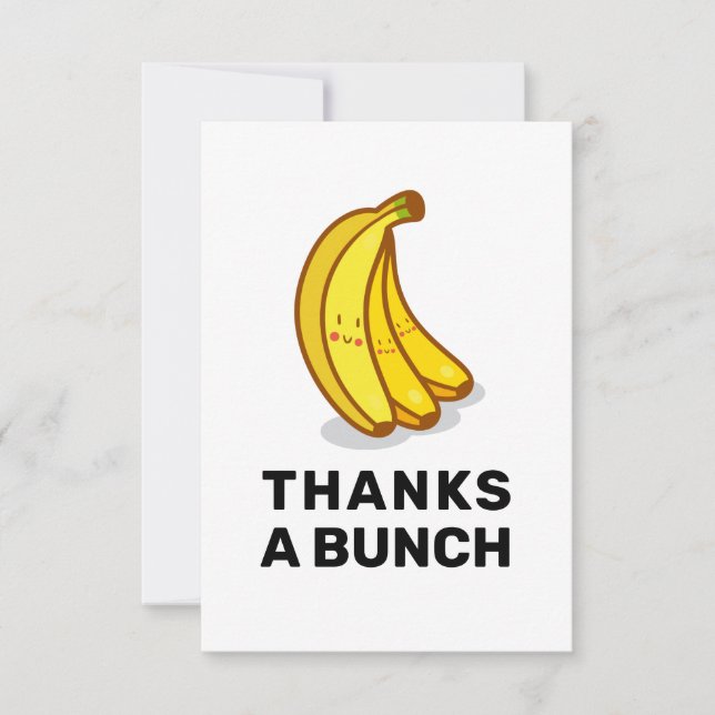 Vielen Dank Dankeskarte (Vorderseite)