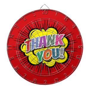 Vielen Dank Dartscheibe