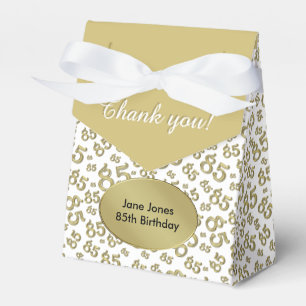 Vielen Dank, das 85. Gold/White Random Number Patt Geschenkschachtel