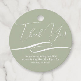 Vielen Dank, dass Ihr Kunde Geschenk Personalisier Geschenkanhänger
