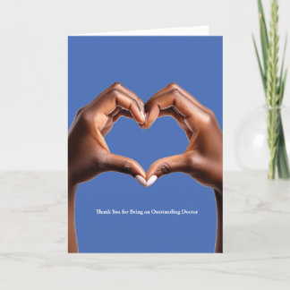 Vielen Dank, dass Sie ein herausragender Arzt sind Dankeskarte