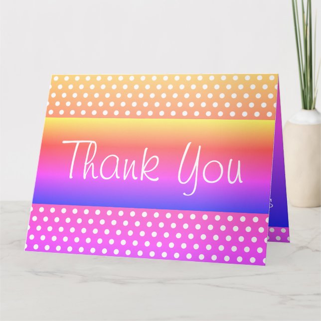 Vielen Dank, dass Sie Gekümmert sind Karte (Vorderseite)