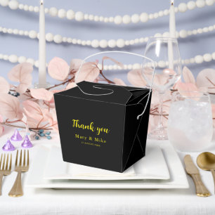 Vielen Dank, dass Sie große Take Out Gevor Box für Geschenkschachtel