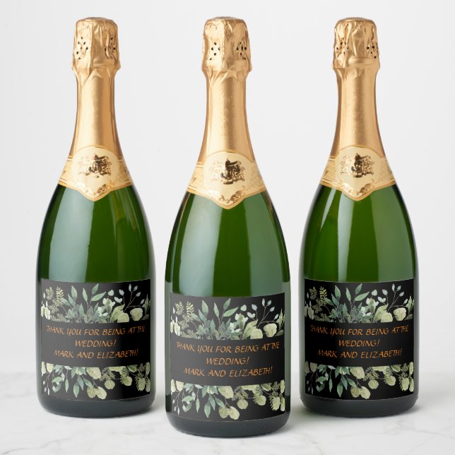 VIELEN DANK, DASS SIE IM WEDDING Sparkling Wine SI (Flaschen)