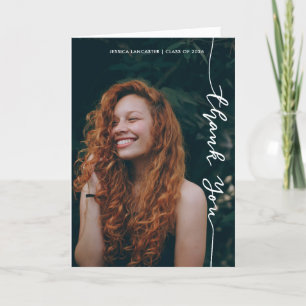 Vielen Dank, dass Sie Lässiges Foto für moderne Dr Dankeskarte