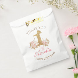Vielen Dank, dass Sie Pink Gold Crown Princess 1.  Geschenktütchen