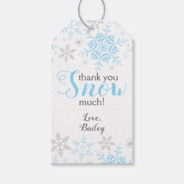Vielen Dank, dass Sie viel Schnee Winter ONEderlan Geschenkanhänger