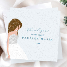 Vielen Dank, dass Sie viel Winter Prinzessin Quinc