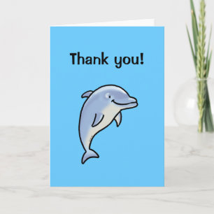 Vielen Dank! (Delphin) Dankeskarte