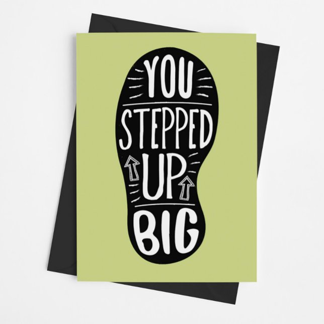 Vielen Dank - Du bist groß geworden! Danke, C Dankeskarte (Von Creator hochgeladen)