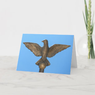 Vielen Dank: Eagle & Blue Sky Dankeskarte